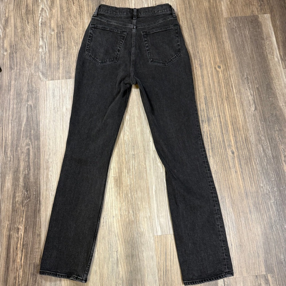 Abercrombie & Fitch The 90s Slim Straight Ultra High Rise Crossover Jeans 28/6 - Picture 7 of 8